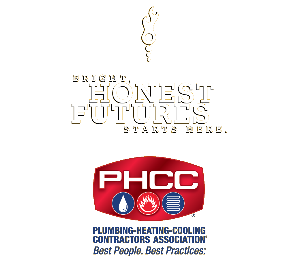 Bright, Honest Futures Starts Here and PHCC — Plumbing-Heating-Cooling Contractors Association